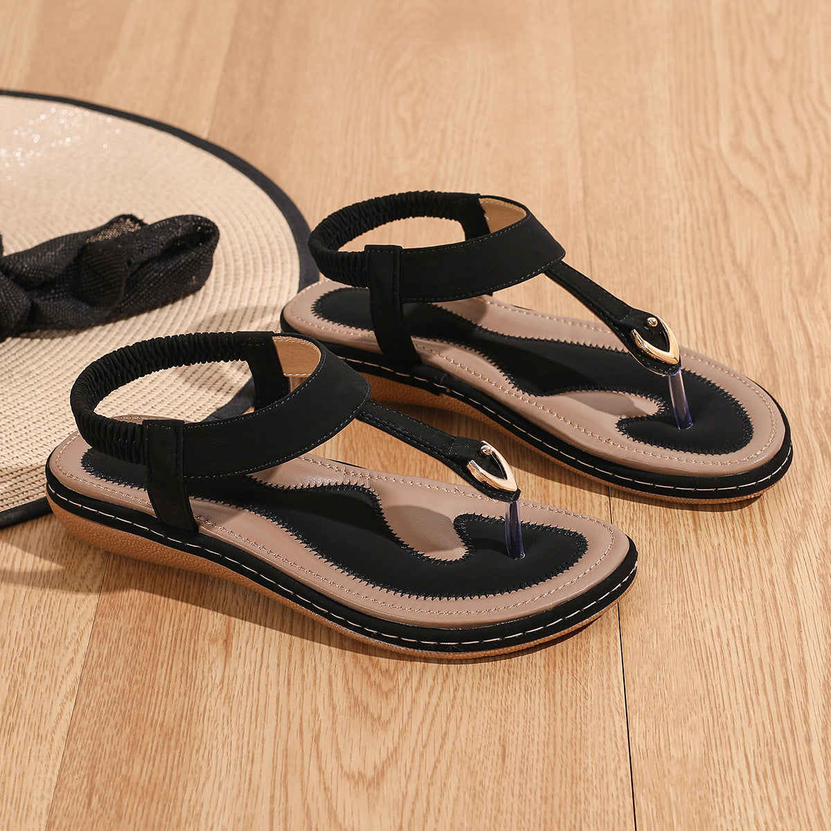 Summer 2026 Soft-Soled Flat Thong Sandals
